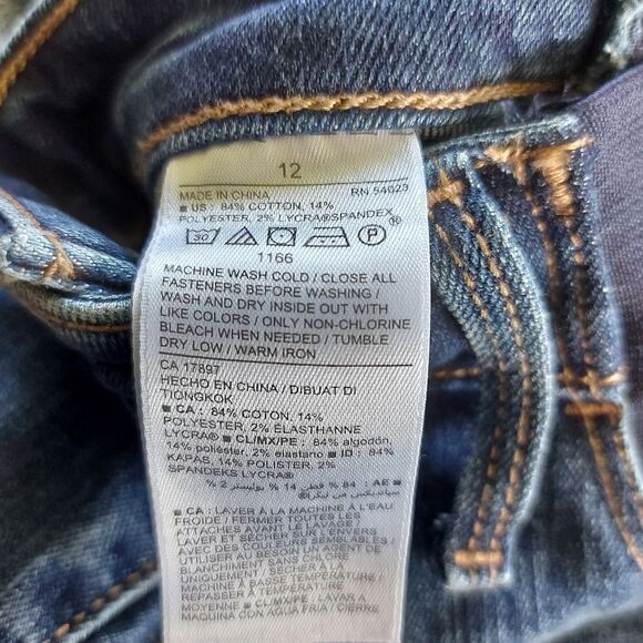 Old Navy Maternity Boot Cut Jeans Size 12 - Picture 4 of 4